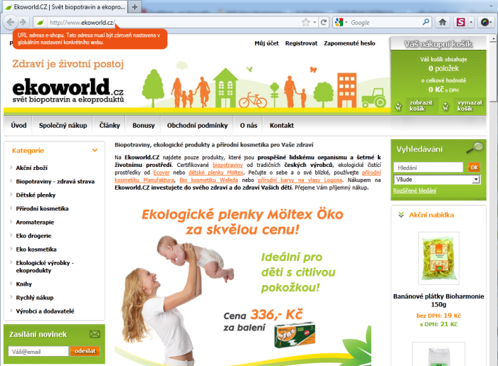 E-shop FastCentrik